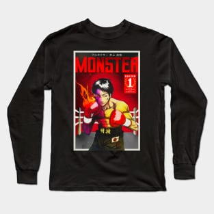 Naoya Monster Dark Manga Cover Long Sleeve T-Shirt